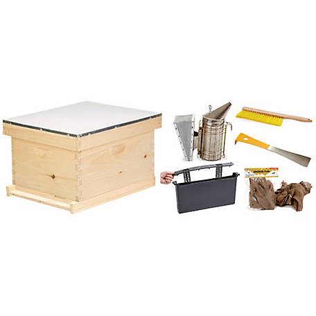 Little Giant 10-Frane Complete Bee Hive 