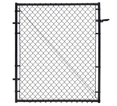 Fit-Right Fit Right Adjustable Gate Kit - Black - 4 ft H x 26 in. to 72 in. W