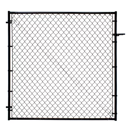 Fit-Right 6' x 26" to 72" Adjustable Gate Kit Black Driveway Gates