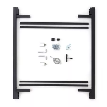 36" to 72" Adjust-A-Gate 2-Rail Gate Kit - Consumer Series Gate Hardware