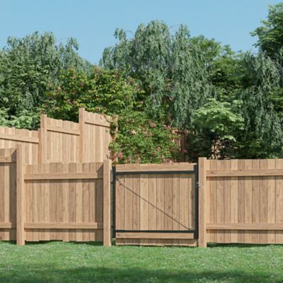 Image showing 6 th Adjust-A-Gate 36- 72 in. 2-Rail Gate Kit-Consumer Series