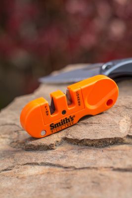 Image showing 5 th Smith's Pocket Pal Knife Sharpener, Orange
