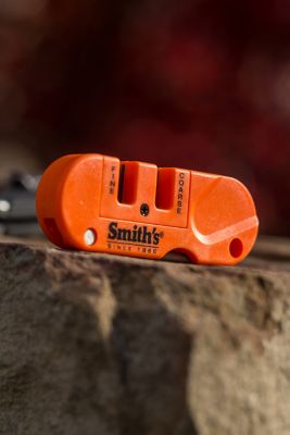 Image showing 6 th Smith's Pocket Pal Knife Sharpener, Orange