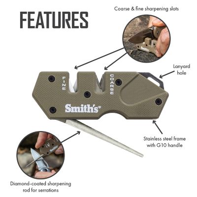 Image showing  PP1-Mini Tactical 2-Stage Knife Sharpener, G10 Handle