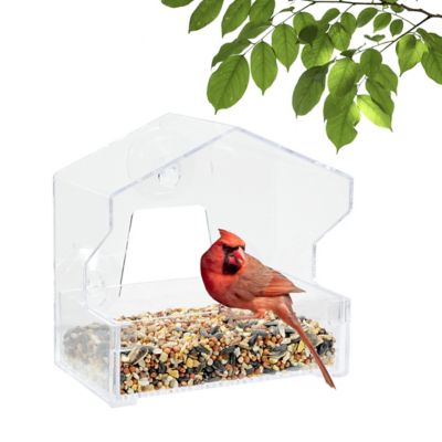 Perky-Pet Window Mount Bird Feeder, 1/2 lb. Capacity Perky-Pet Window Bird Feeder 1/2 lb