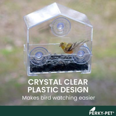 Image showing 10 th Perky-Pet 1/2 lb. Window-Mount Bird Feeder