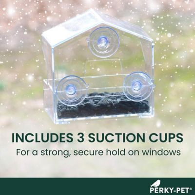 Image showing 13 th Perky-Pet 1/2 lb. Window-Mount Bird Feeder