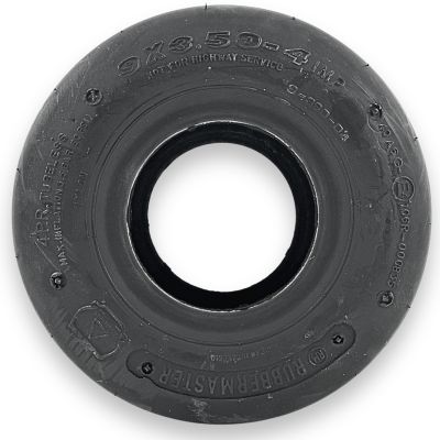 RubberMaster 9x350-4 4P Smooth Mower Tire (Tire Only) - Lifetime Warranty, 450041