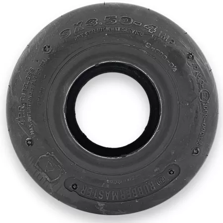 RubberMaster 9x3.50-4 smooth 4 ply tubeless low speed tire Mower Tires & Wheels