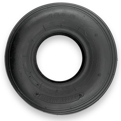 RubberMaster 4-6 2P Low-Speed Rib Wheelbarrow Tire (Tire Only), Lifetime Warranty