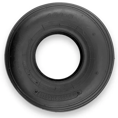 RubberMaster 4.00-6 Rib 2-Ply Tubeless Low Speed Tire Mower Tires & Wheels