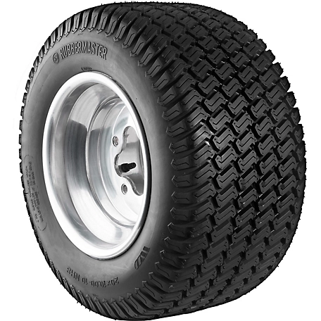 RubberMaster 16x7.50-8 4P S-Turf Tire (Tire Only) - Lifetime Warranty, 450316