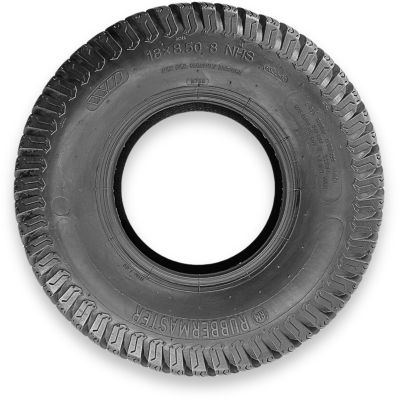 RubberMaster 18x8.50-8 4P S-Turf Tire (Tire Only), Lifetime Warranty, 450325