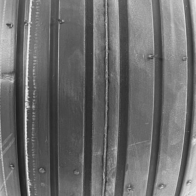 Image showing  16x6.50-8 4 Ply Rib Tire and 4 on 4 Stamped Wheel Assembly