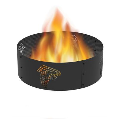 Blue Sky Outdoor 36 in. Atlanta Falcons Decorative Steel Round Fire Ring
