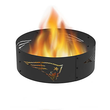 Round Fire Ring Fr361208 Patriots, Tractor Supply Fire Pit Ring