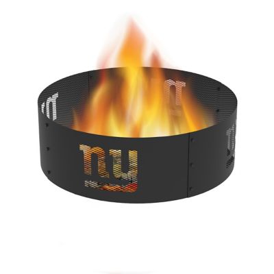 Blue Sky Outdoor 36 in. New York Giants Decorative Steel Round Fire Ring