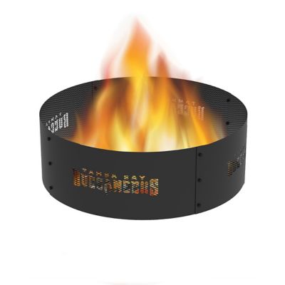 Blue Sky Outdoor 36 in. Tampa Bay Buccaneers Decorative Steel Round Fire Ring
