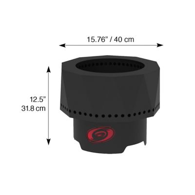 Image showing  The Ridge Carolina Hurricanes Portable Fire Pit