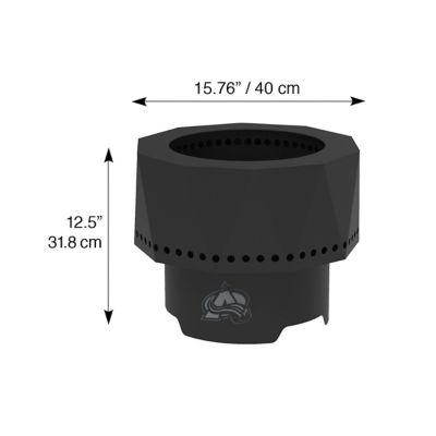 Image showing  The Ridge Colorado Avalanche Portable Fire Pit