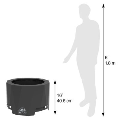 Image showing  The Peak Colorado Avalanche Patio Fire Pit