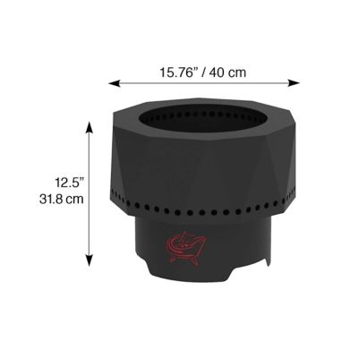 Image showing  The Ridge Columbus Blue Jackets Portable Fire Pit