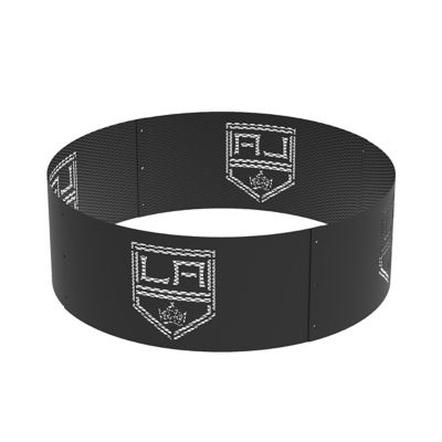 Image showing  36 in. Los Angeles Kings Decorative Steel Round Fire Ring