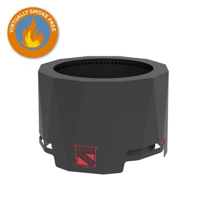 Image showing  19.75 in. The Peak New York Rangers Smokeless Patio Wood-Burning Fire Pit