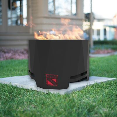 Image showing  19.75 in. The Peak New York Rangers Smokeless Patio Wood-Burning Fire Pit