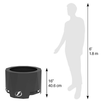 Image showing  The Peak Tampa Bay Lightning Patio Fire Pit