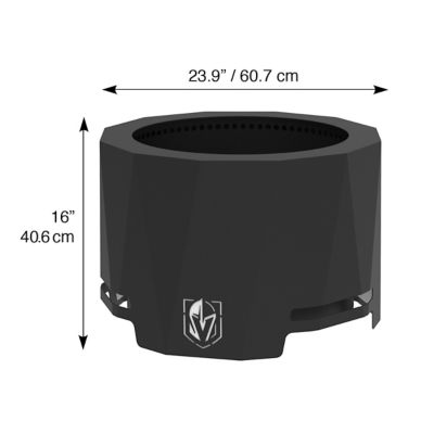 Image showing  19.75 in. The Peak Vegas Golden Knights Smokeless Patio Wood-Burning Fire Pit