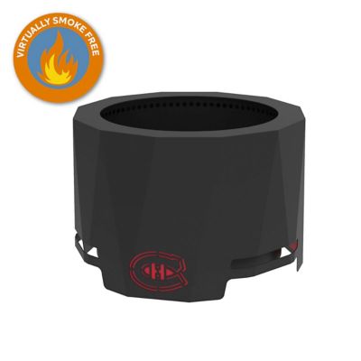 Image showing  19.75 in. The Peak Montreal Canadiens Smokeless Patio Wood-Burning Fire Pit