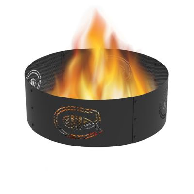 Blue Sky Outdoor 36 in. Montreal Canadians Round Decorative Steel Fire Ring