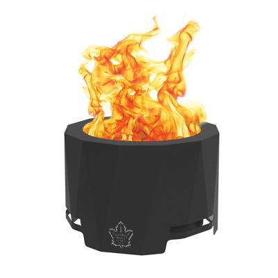 Image showing  19.75 in. The Peak Toronto Maple Leafs Smokeless Patio Wood-Burning Fire Pit