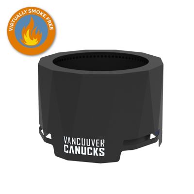 Image showing  19.75 in. The Peak Vancouver Canucks Smokeless Patio Wood-Burning Fire Pit