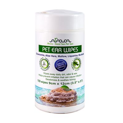 Arava pet eye store wipes