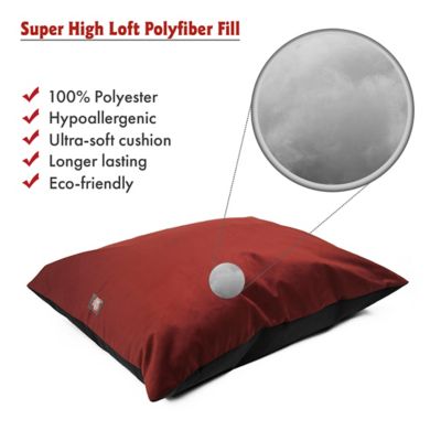 Image showing 1 th Majestic Pet Velvet Super Value Pillow Dog Bed
