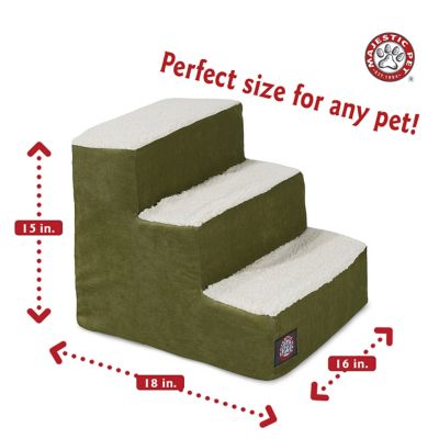 Image showing 1 th Majestic Pet Villa 3-Step Pet Stairs