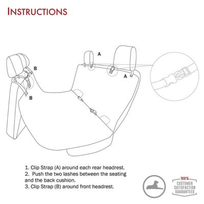 Image showing  Hammock Back Seat Cover