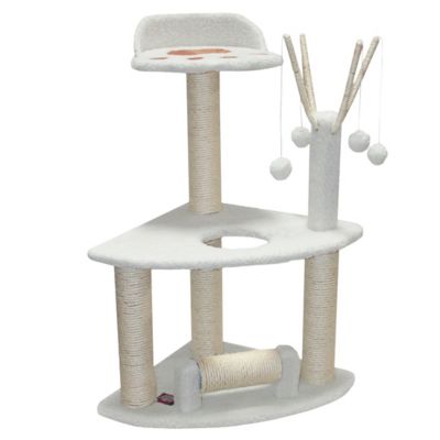 Majestic Pet 36 in. Cat Tree with Spinning Sisal Scratcher