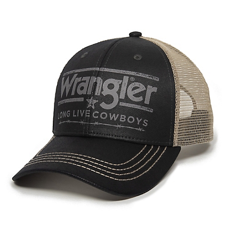 Wrangler 5-Panel Long Live Cowboys Trucker Cap at Tractor Supply Co.