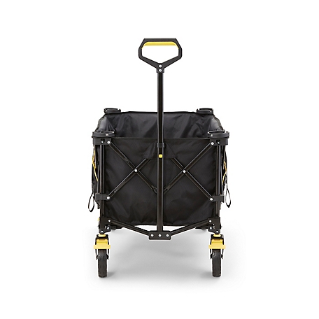 Gorilla Carts 7 Cubic Feet Foldable Utility Beach Wagon w/ Oversized Bed,  Black, 1 Piece - Food 4 Less