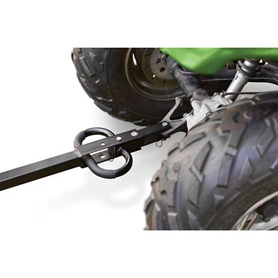 Image showing 8 th Gorilla Carts 9 cu. ft. 1,200 lb. Capacity Heavy-Duty Steel Utility Cart with Removable Sides and 13 in. Tires, Black