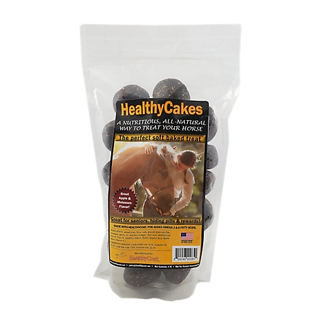 HealthyCoat HealthyCakes Omega Rich Soft-Baked Horse Treats, 2 lb.