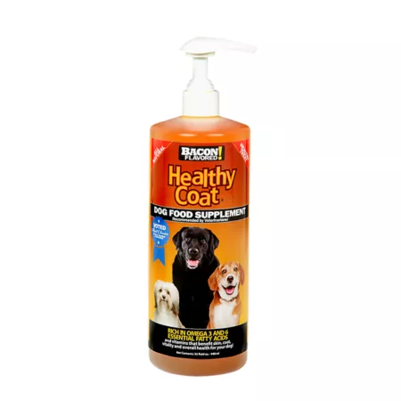 HealthyCoat Canine Formula Omega-Rich Liquid Dietary Supplement for Dogs 2 lb Dog Allergy & Immune System