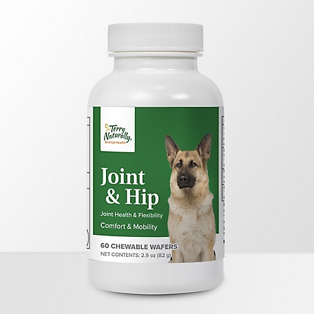 Terry Naturally Animal Health Joint and Hip Supplement Wafers for Dogs, 60 ct.