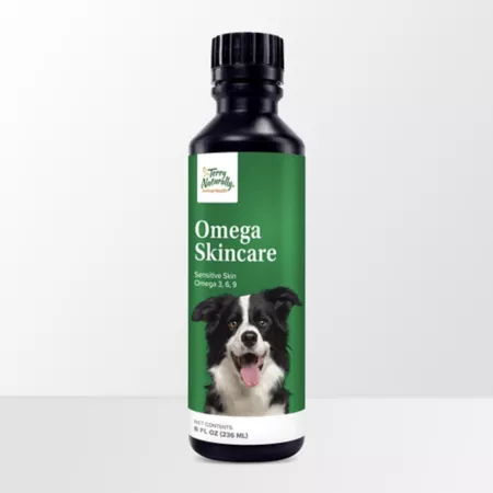 Terry Naturally Animal Health Omega Skincare Liquid Skin and Coat Supplement for Dogs 0.55 lb. Dog Skin & Coat Supplements