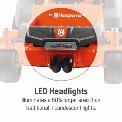 Image showing 5 th Husqvarna Z254F 54 in., 24 hp Zero-Turn Mower, Kawasaki V-Twin Engine, Hydrostatic Transmission