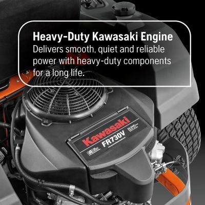 Image showing 7 th Husqvarna Z254F 54 in., 24 hp Zero-Turn Mower, Kawasaki V-Twin Engine, Hydrostatic Transmission