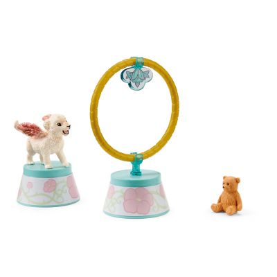 Image showing  Winged Baby Lions Training Playset
